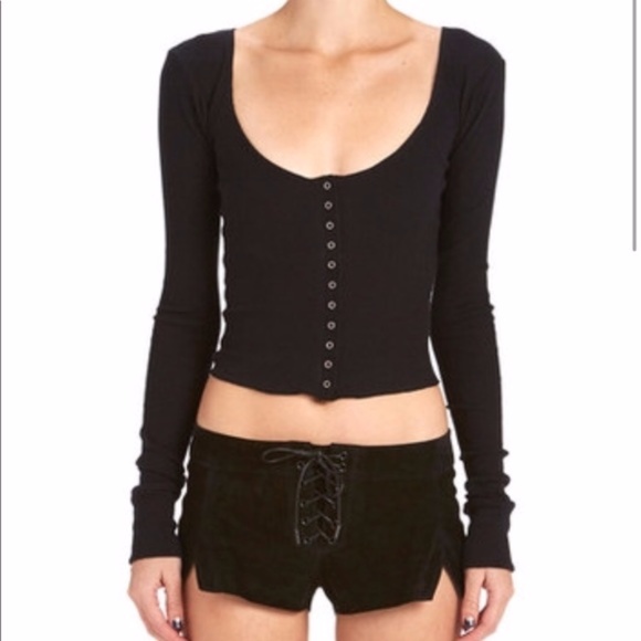 Are You Am I Black Knife Long Sleeve - Picture 1 of 7